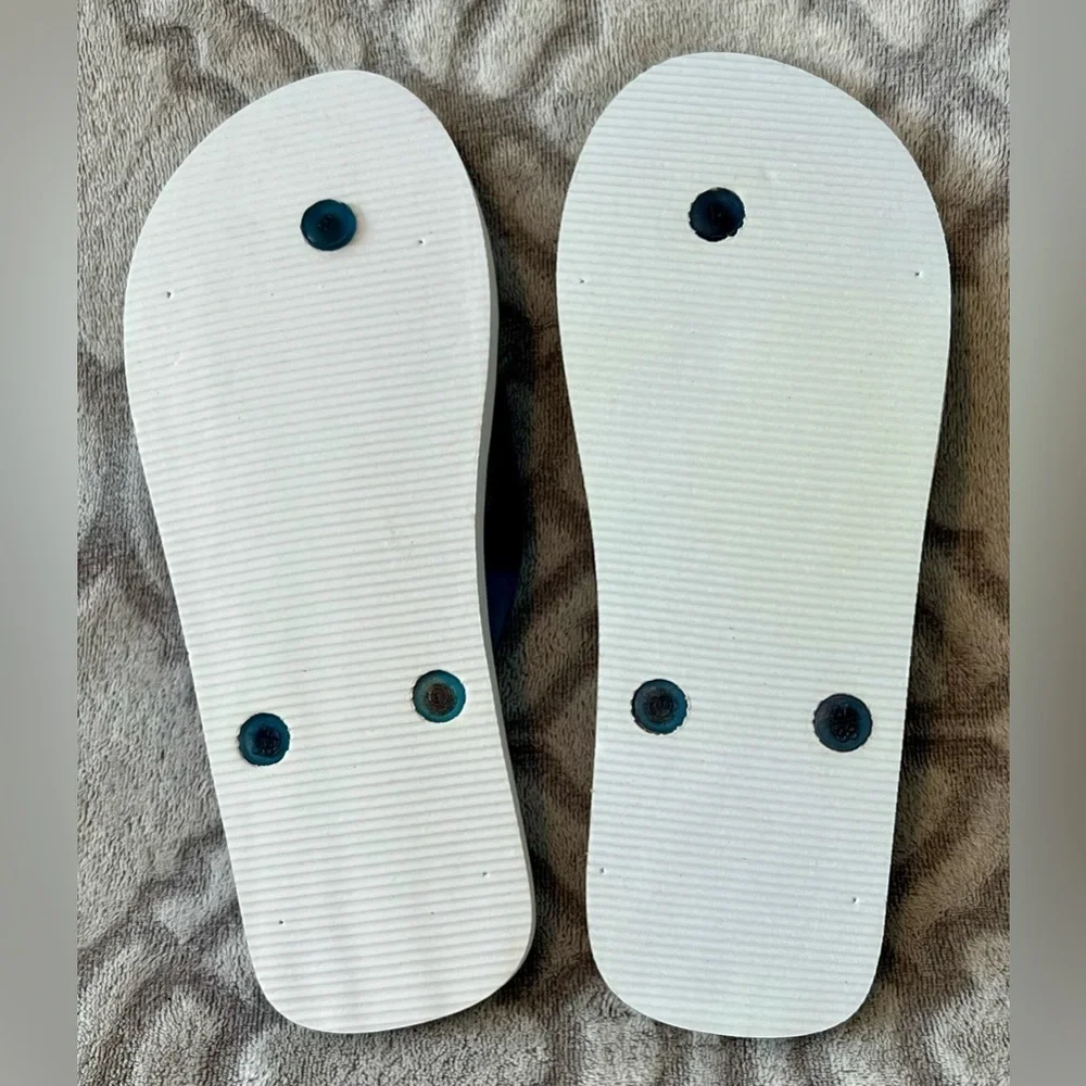Corona Extra Flip Flops Beer Logo Sandals ~ Size 7.5 Approx.